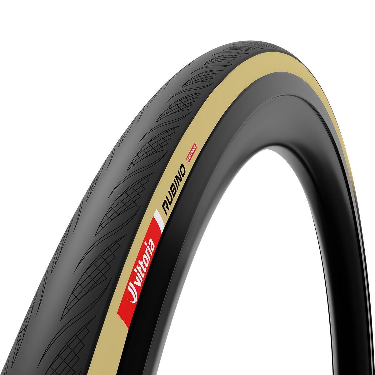 Image of Vittoria Rubino V G2.0 Clincher Tire Tan/Black, 700x32