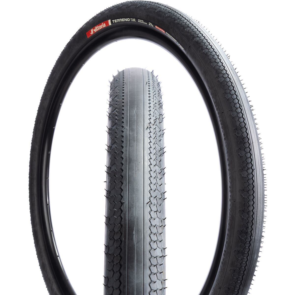 Image of Vittoria Terreno T10 Hardpack G2.0 TLR 650b Tire Black, 650x47