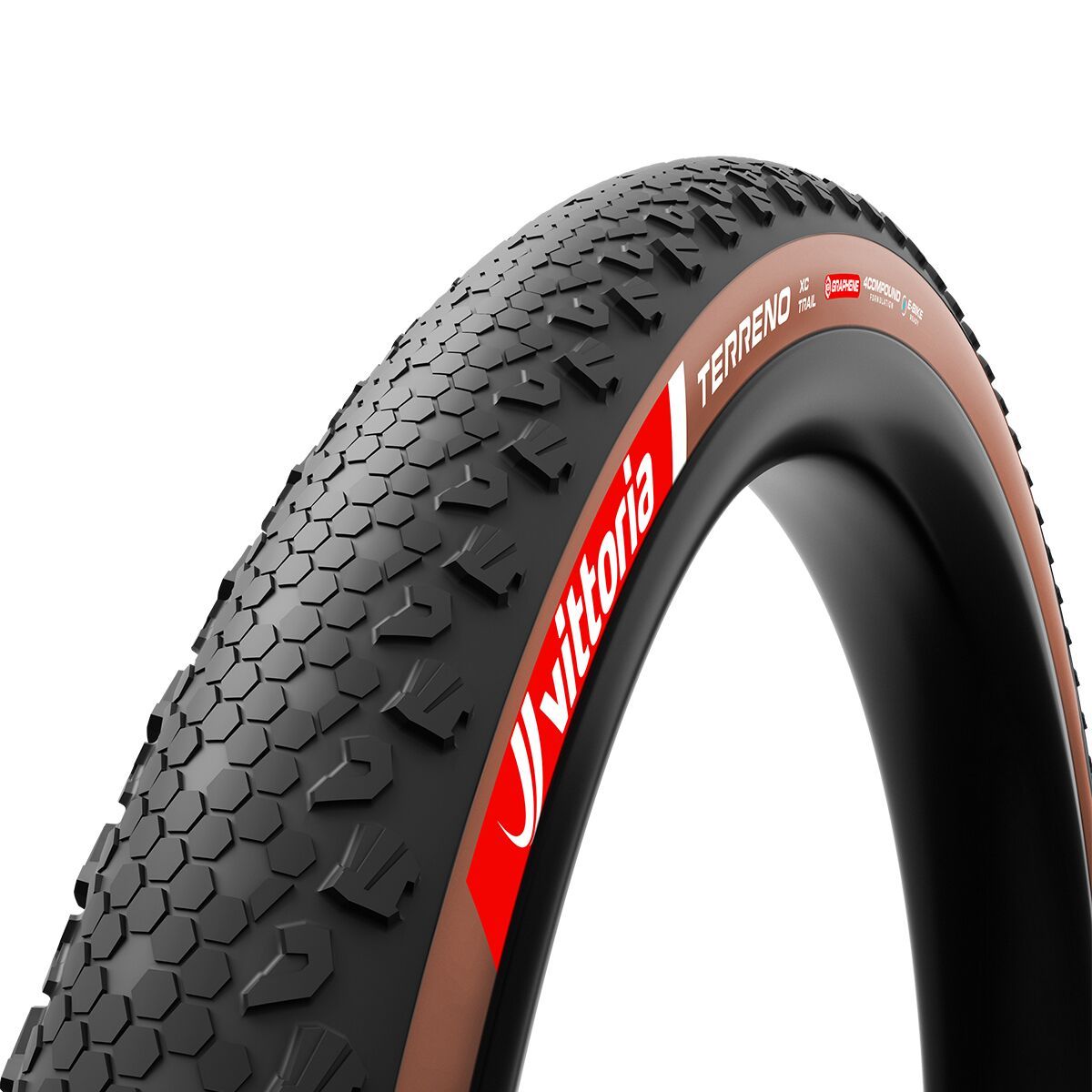 Image of Vittoria Terreno Pro T10 Gravel Race TLR Tire Natural Brown, 700x35