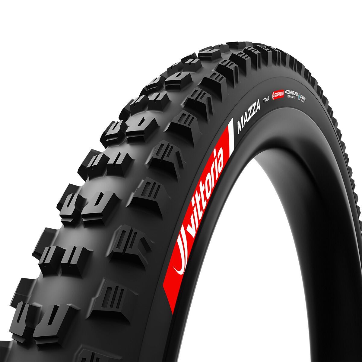 Image of Vittoria Mazza Trail 27.5in Tire Black, 27.5X2.6