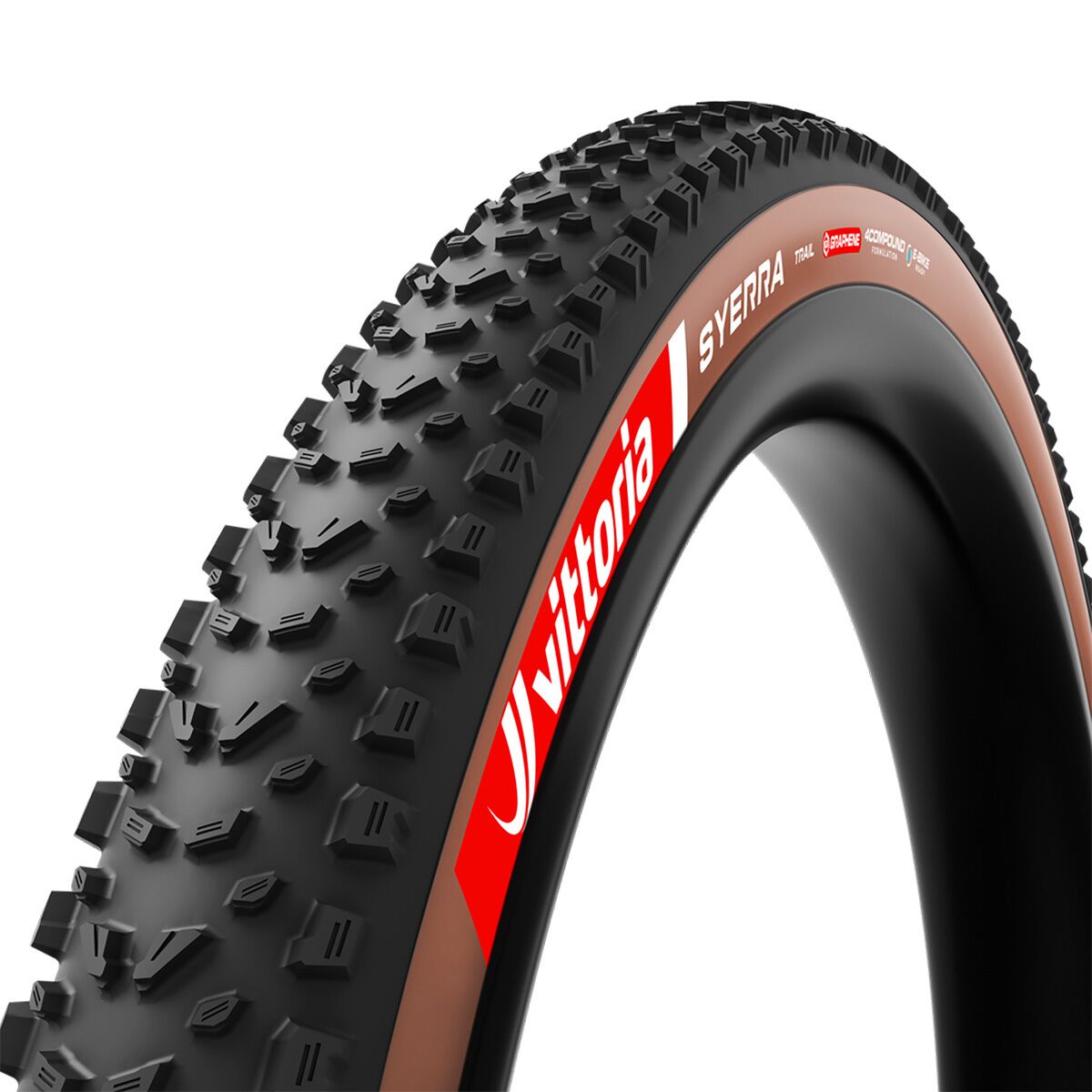 Vittoria Vittoria Syerra Trail 29in Tire Brown, 29X2.4