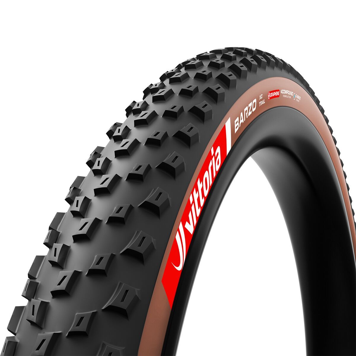 Image of Vittoria Barzo XC-Trail G2.0 26in Tire Black/Anthracite, 26x2.1in
