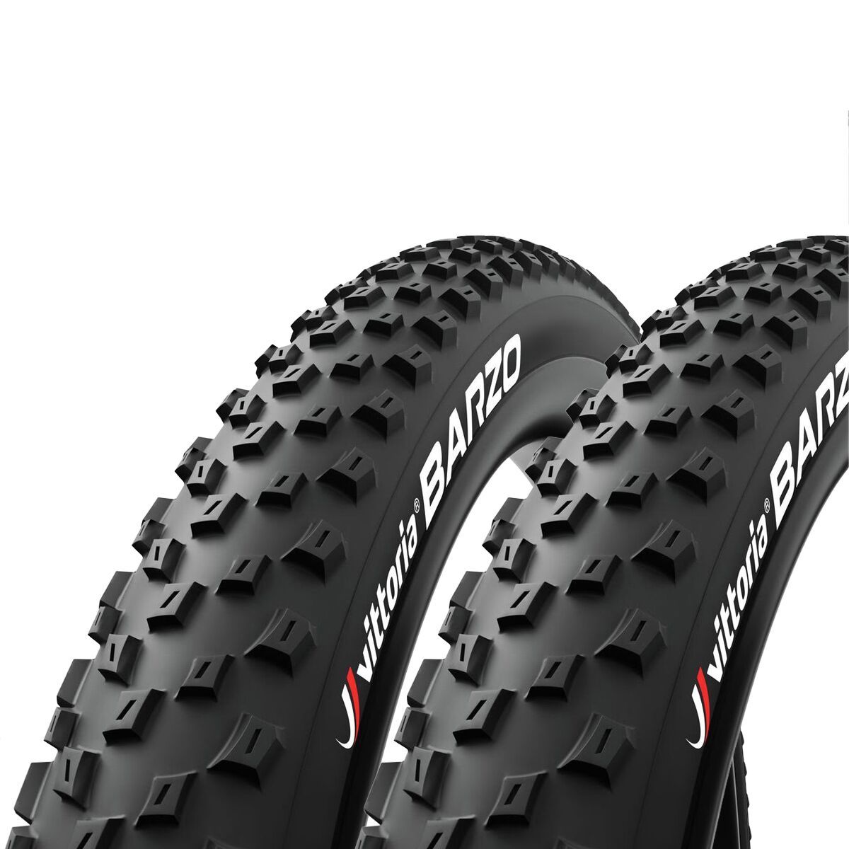 Vittoria Barzo G2.0 XC Trail + Mezcal G2.0 XC Trail 27.5in Tire Set Anthracite/Black, XC-Trail/TNT, 27.5x2.6in
