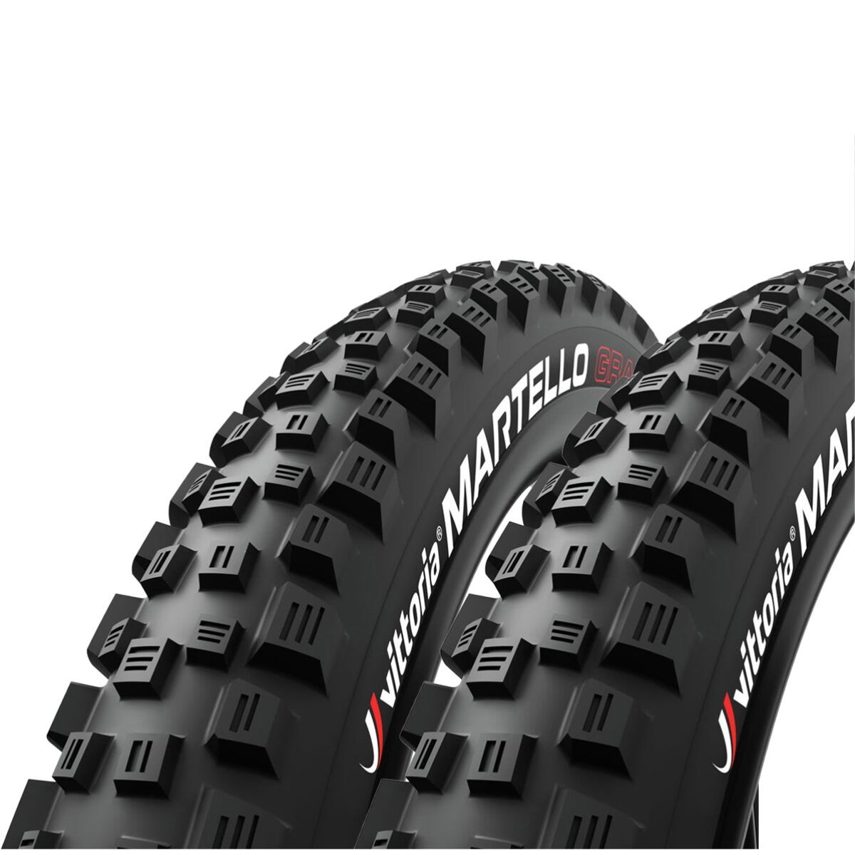 Image of Vittoria Mazza XC Trail + Martello G2.0 Trail MX Tire Set Anthracite/Black, XC-Trail/TNT, 29/27.5x2.4in