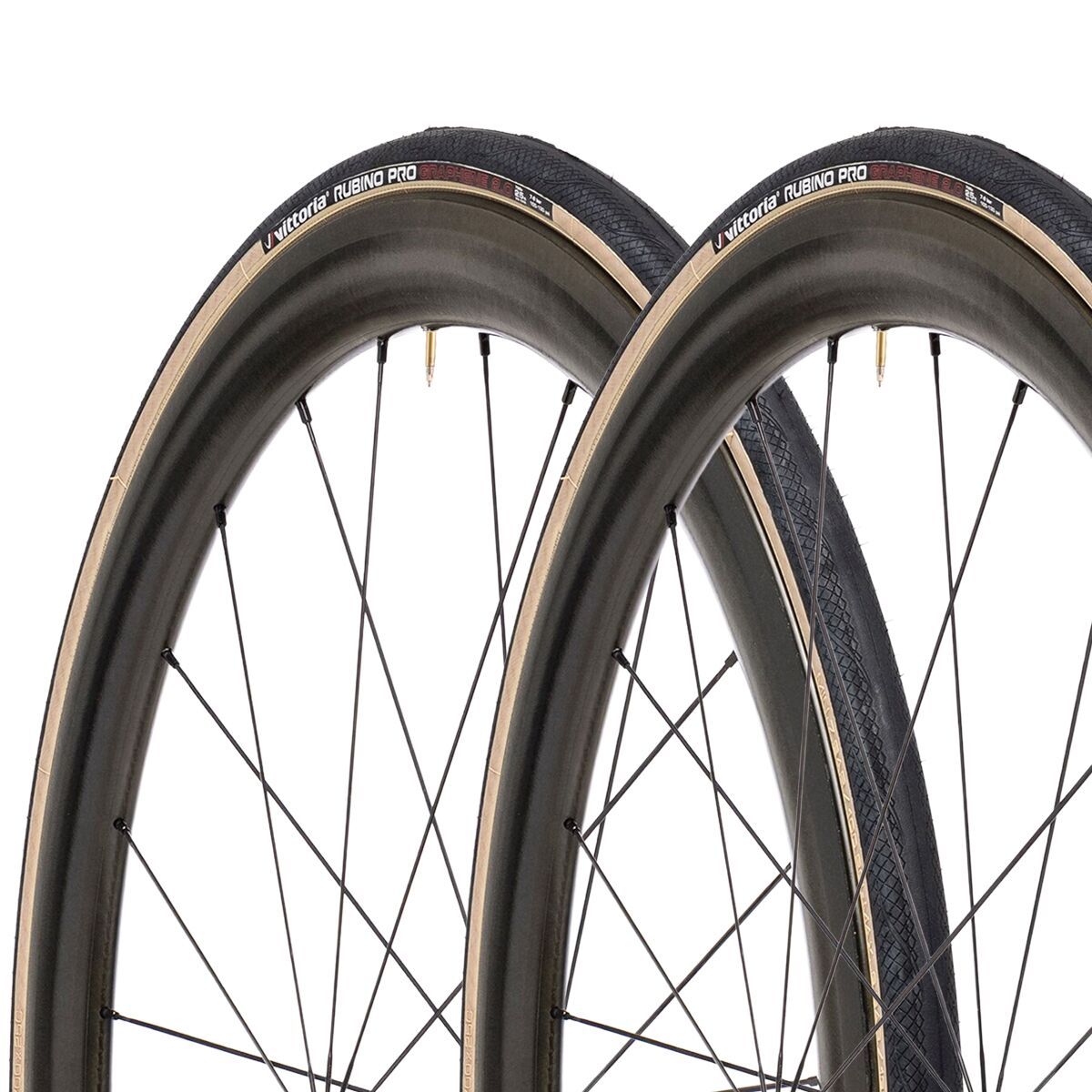 Image of Vittoria Rubino Pro G2.0 LTD Clincher Tire Set Gumwall, 700x25