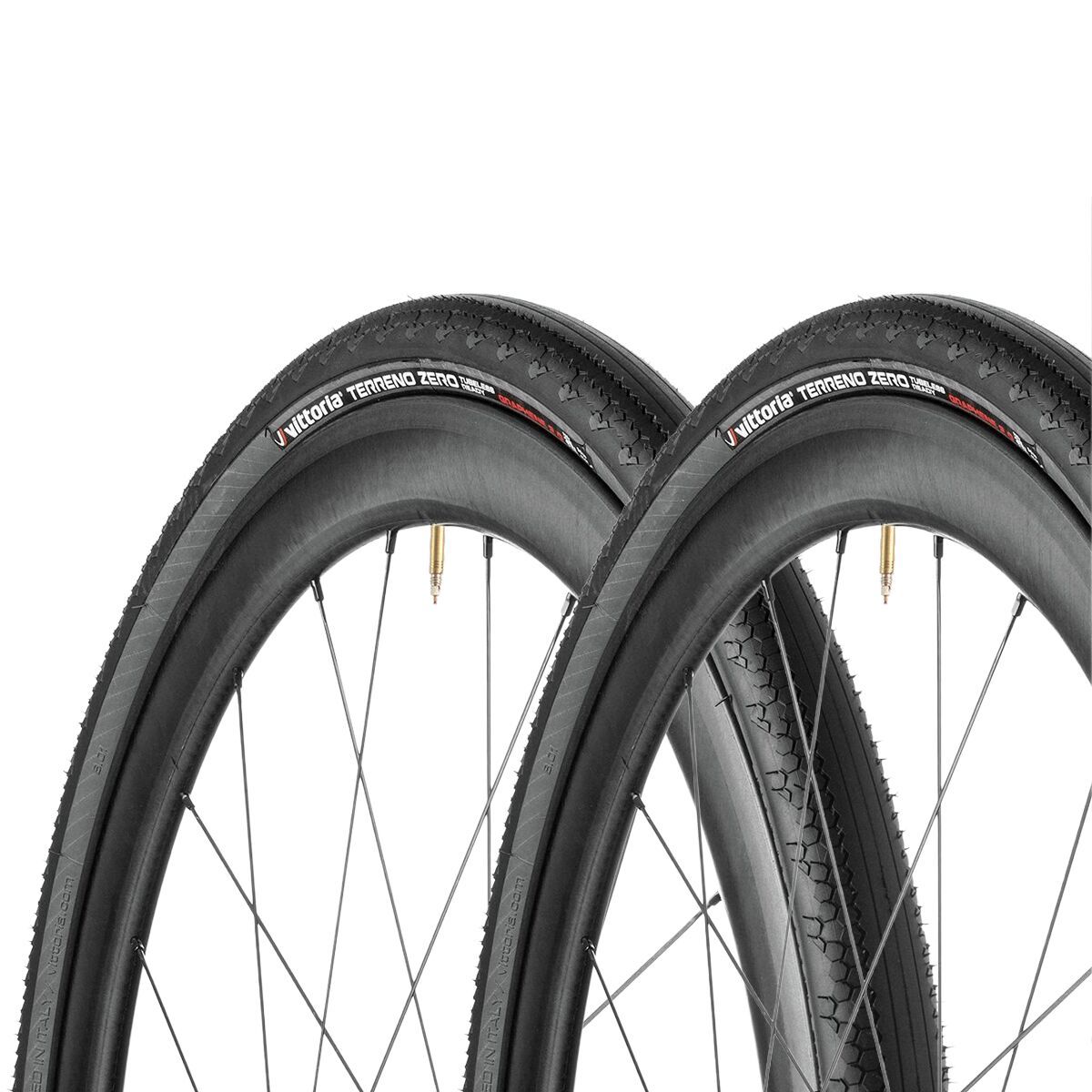 Image of Vittoria Terreno Zero G2.0 TNT Tire Set Tan/Black, 700x47