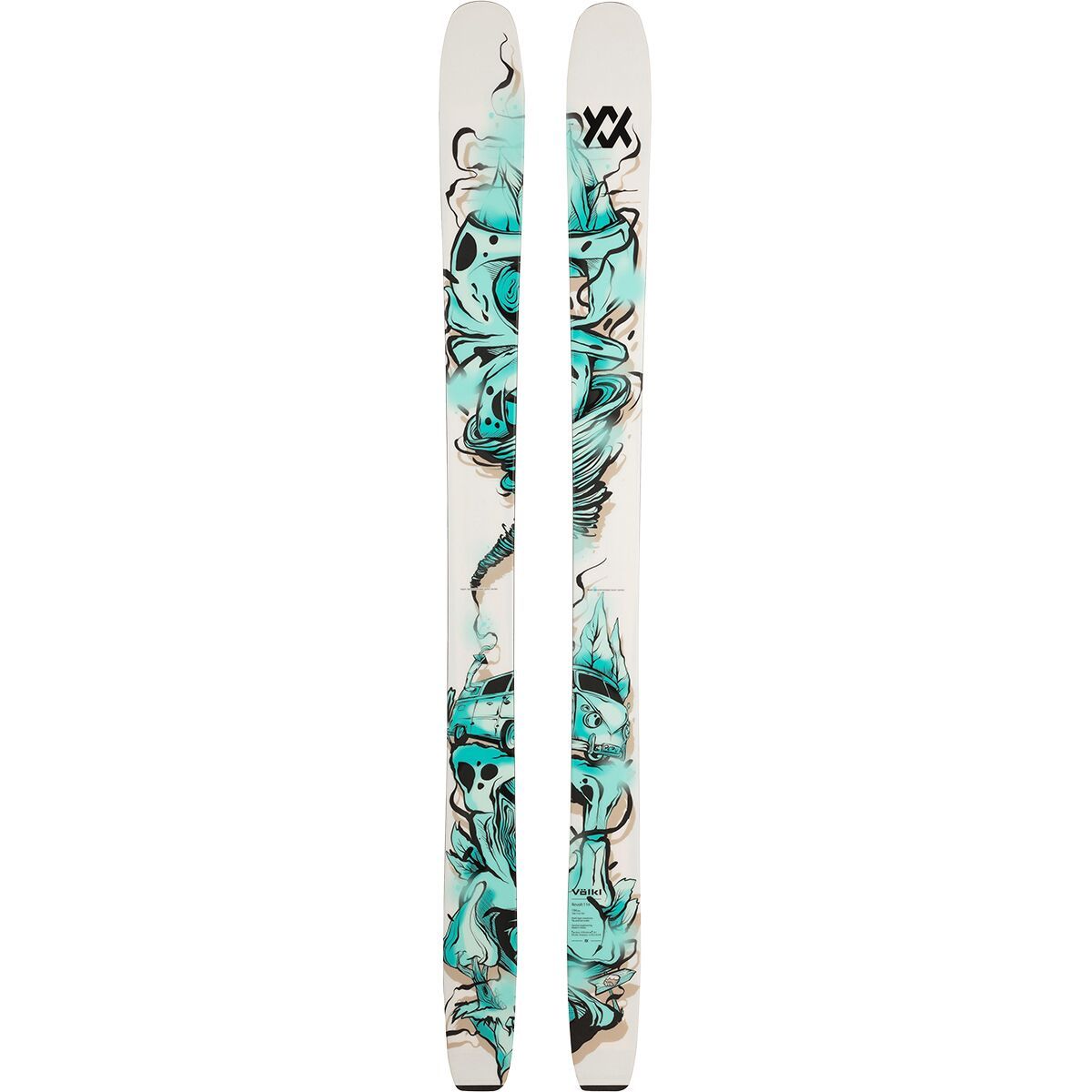 Völkl スキー 青白 ポール付き Volkl Revolt 114 Ski - 2025 - Ski