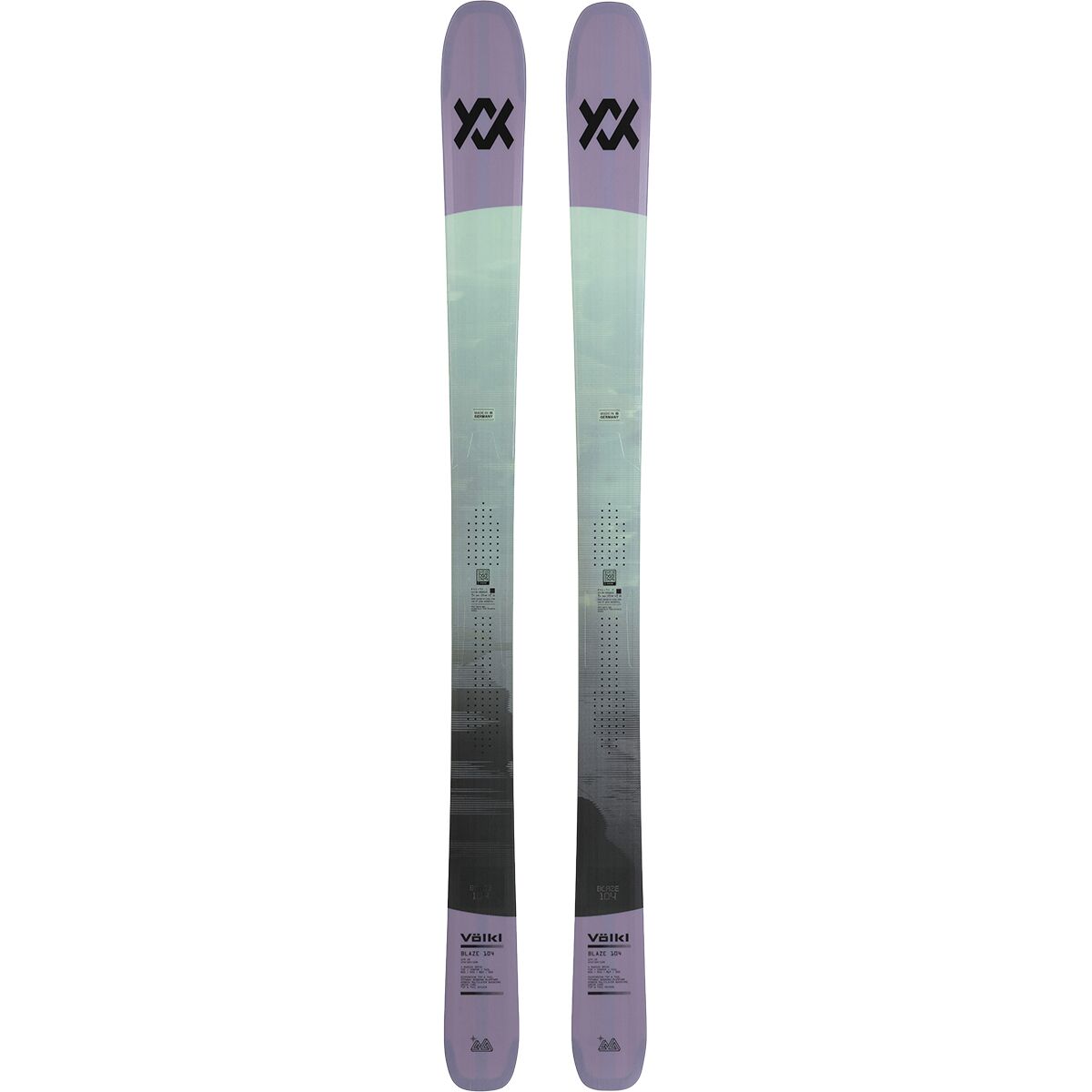 Image of Volkl Blaze 104 Ski - 2027 Purple, 172cm