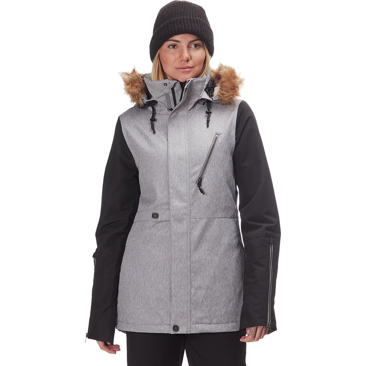 Volcom Fawn Insulated Jacket - Women's Heather Grey