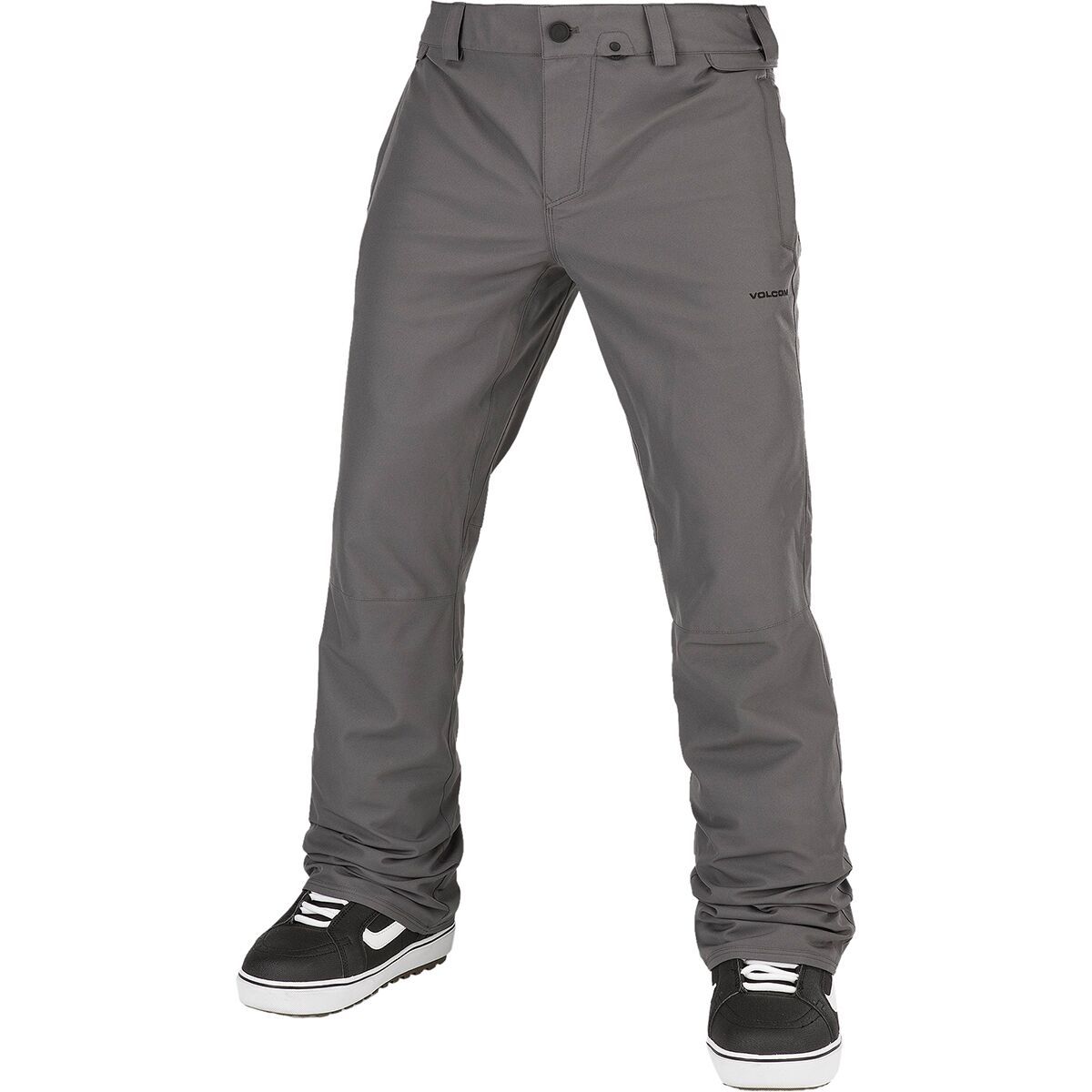 VOLCOM Mens 2018 Snowboard Snow KLOCKER TIGHT PANT Heather Grey VOLCOM Mens 2018 Snowboard Snow KLOCKER TIGHT PANT Heather Grey