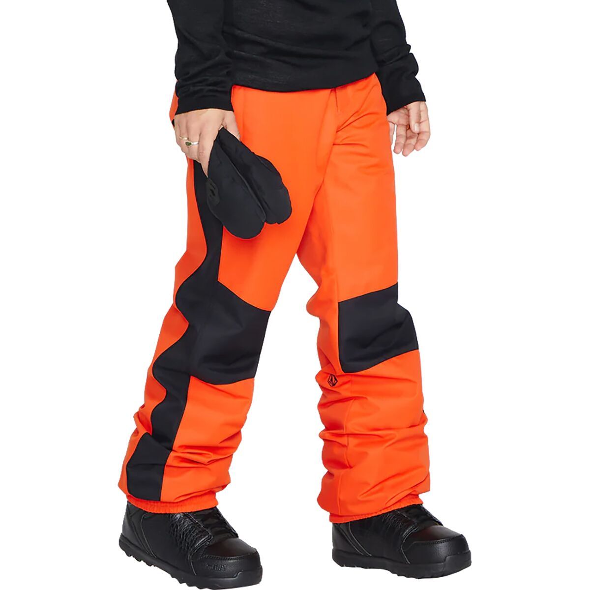 Image of Volcom Hotlapper Pant - Women's Orange Shock, XS