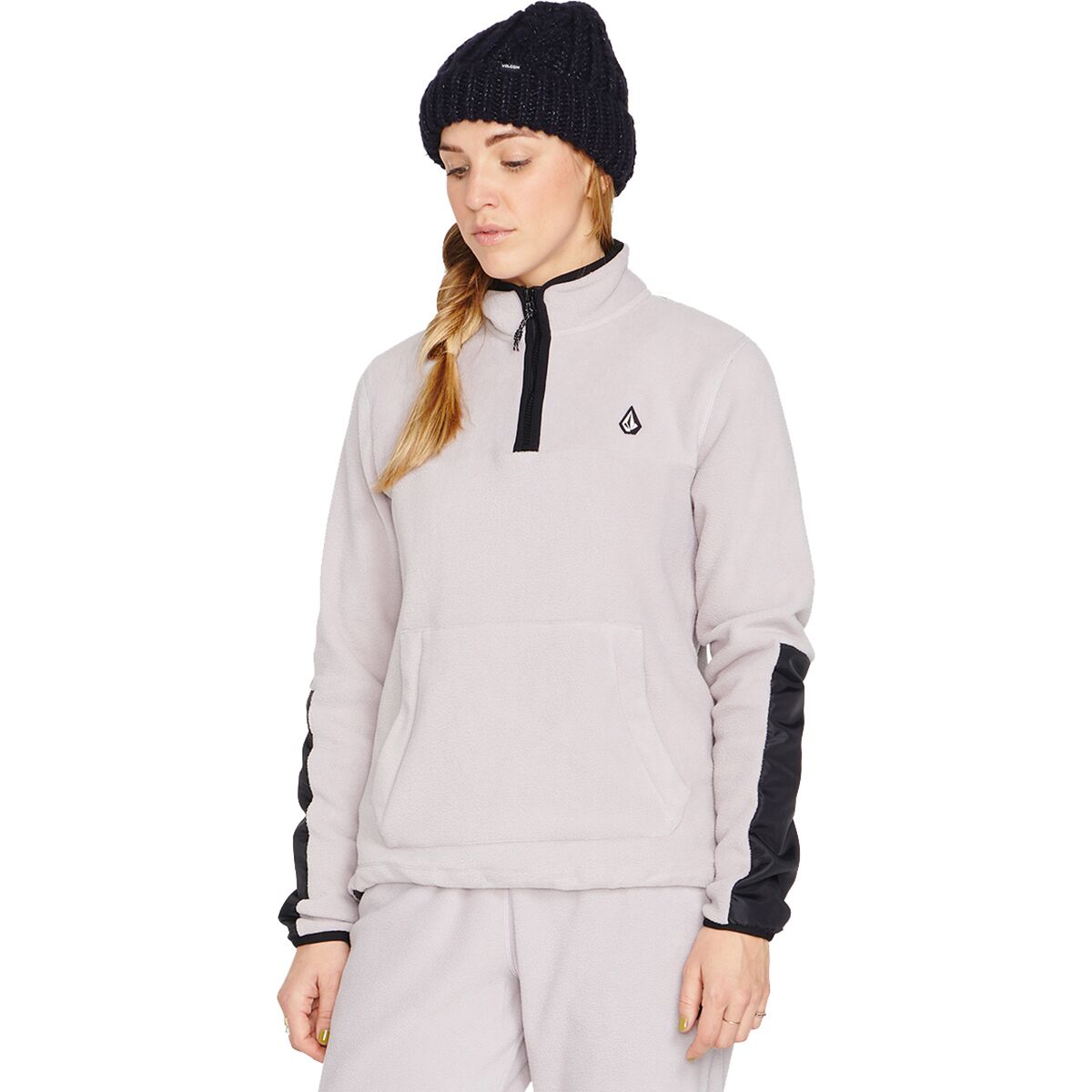 Volcom Volcom Polar Fleece Pullover - Women's Amethyst Smoke, XS