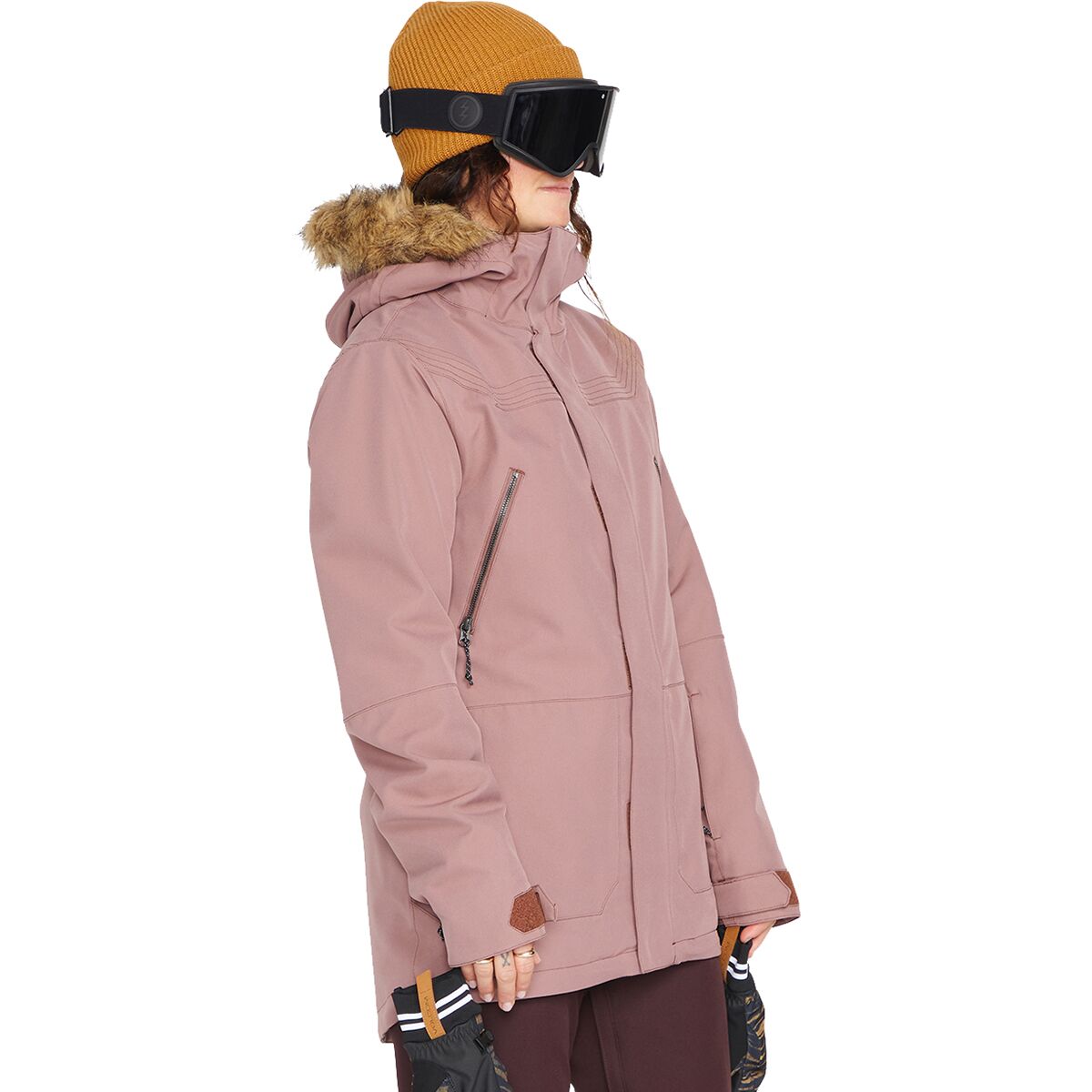 Volcom Shadow Insulated Jacket - Women's Rosewood