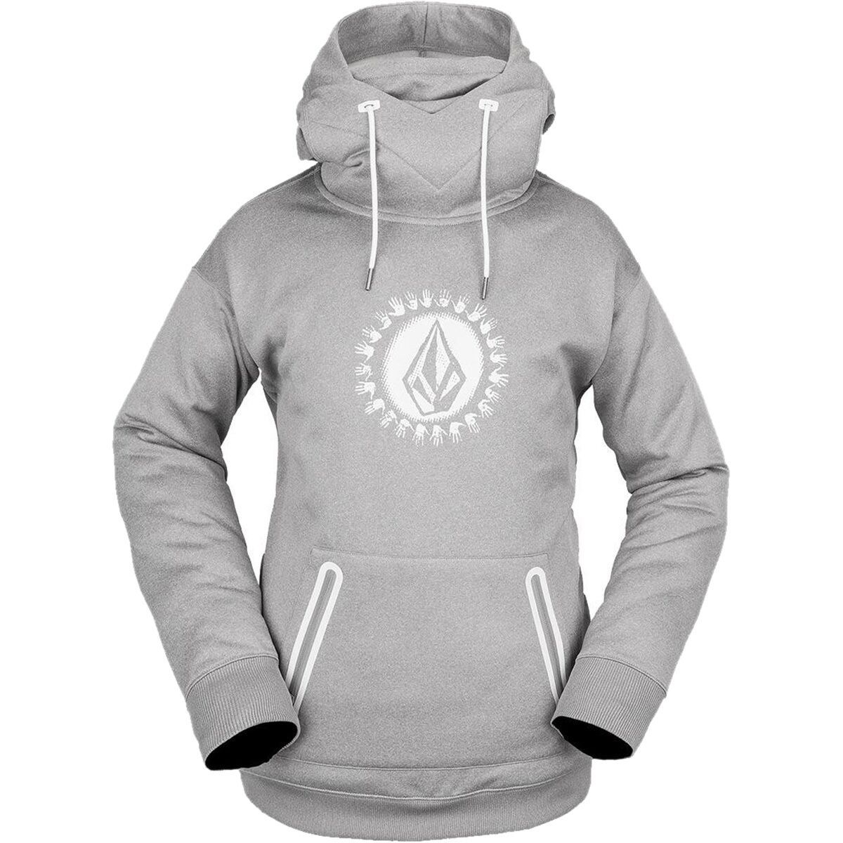 Volcom Spring Shred Hoodie - Women's Heather Grey, S