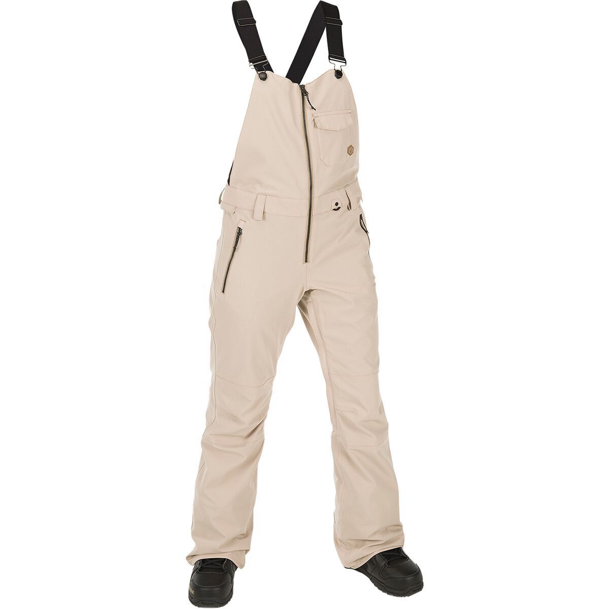 VOLCOM SWIFT BIB OVERALL SAND ベージュ Volcom Swift Bib Overall Pant - Women's - Clothing