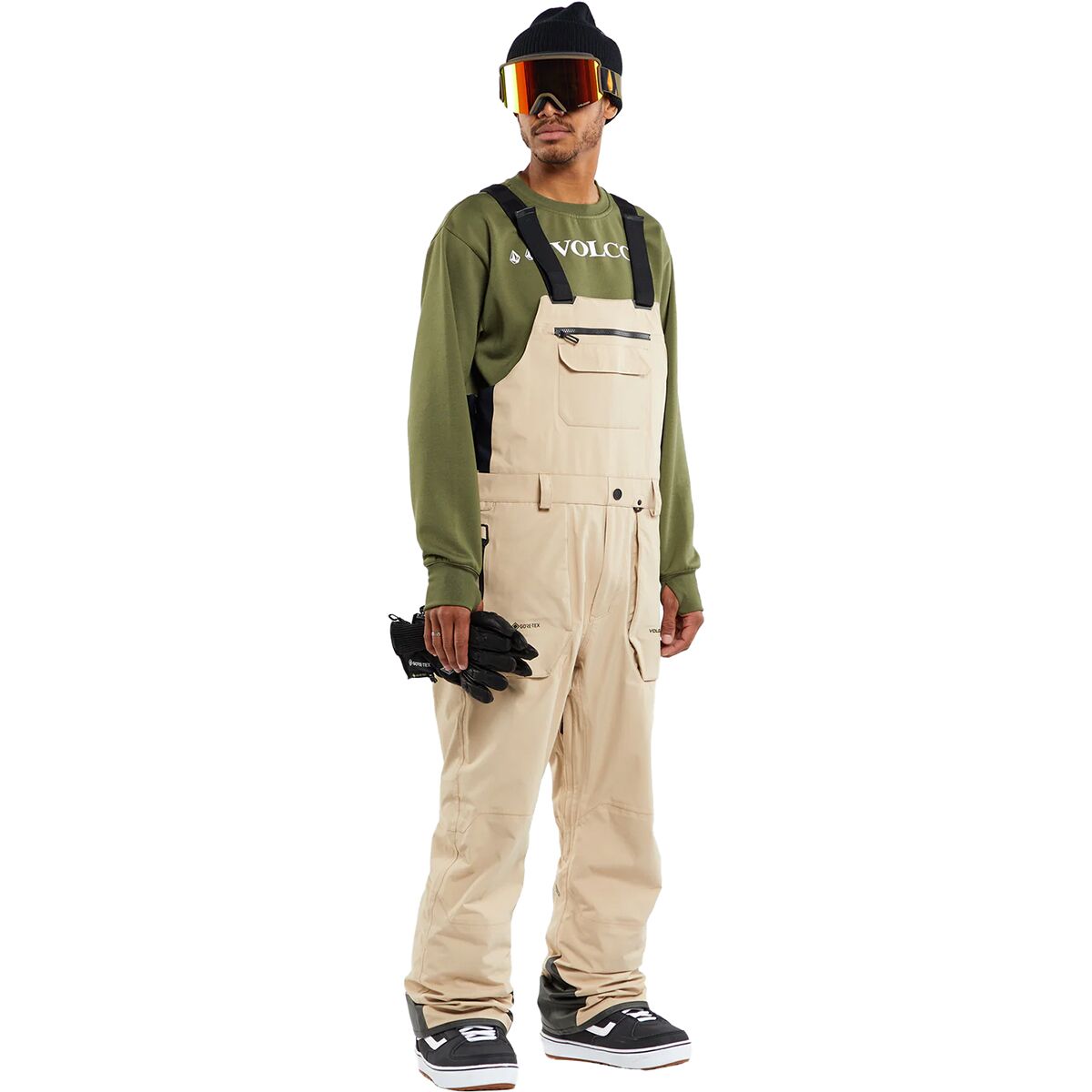 Volcom Rain GORE-TEX Bib Overall - Men's - Clothing Volcom Rain GORE-TEX Bib Overall - Men's - Clothing