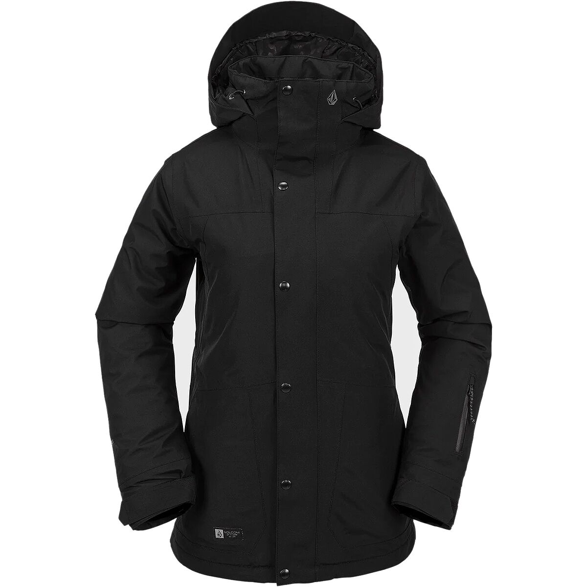 Pre-owned Volcom Ell Insulated Gore-tex Jacket - Women's In Black