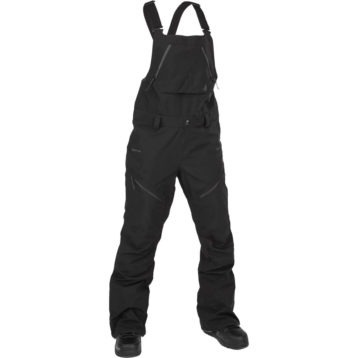 Image of Volcom Elm Stretch GTX Bib Overall - Women's Black, S