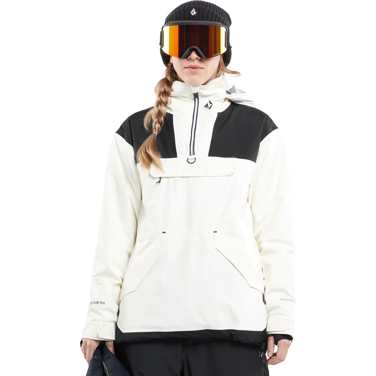 Image of Volcom Fern Insulated Gore Pullover - Women's Moonbeam, S