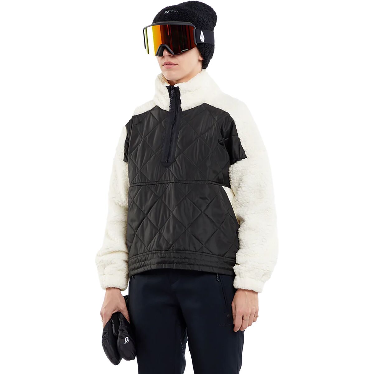 Volcom Ferron Pullover Jacket - Women's Moonbeam, S