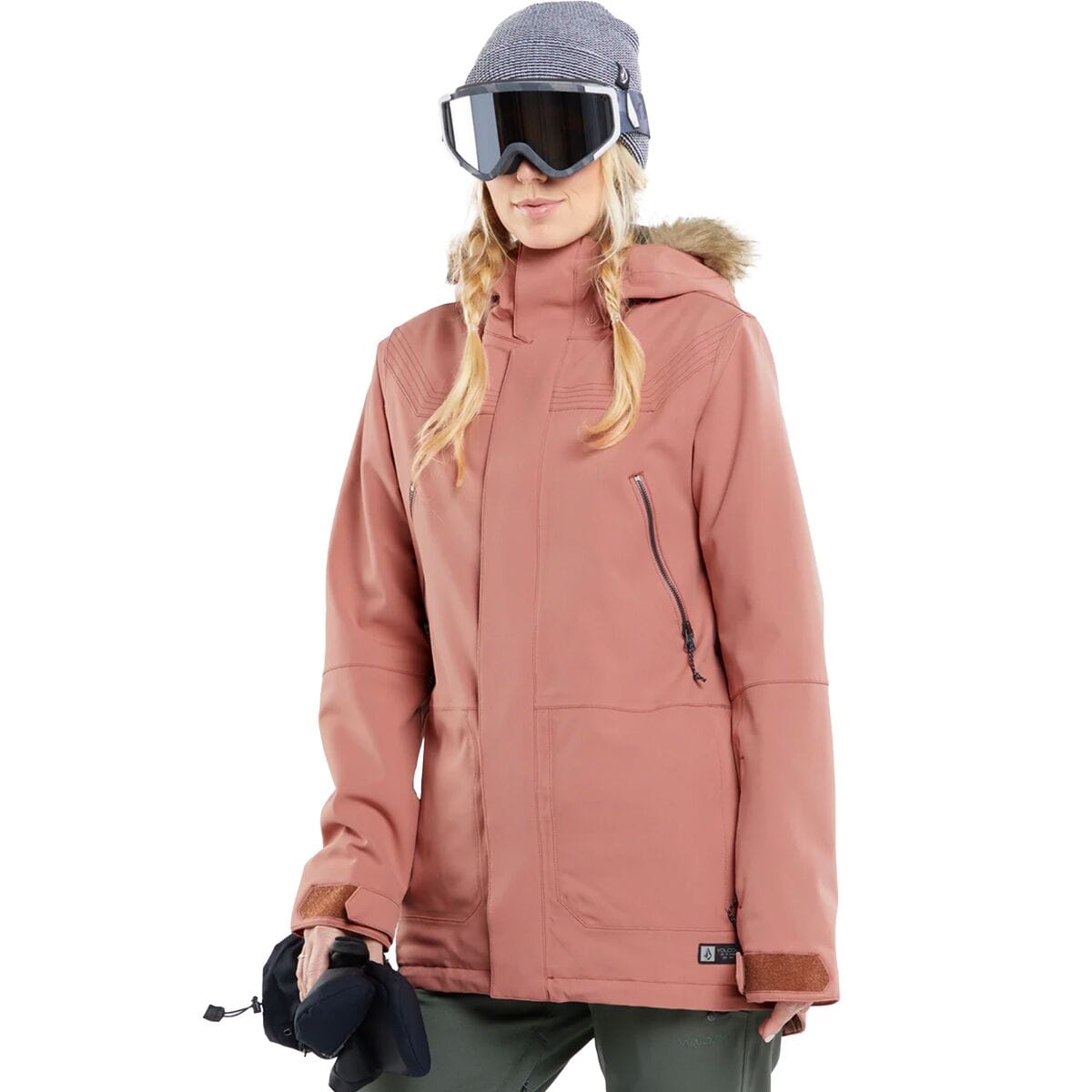 Volcom Shadow Insulated Jacket - Women's Earth Pink