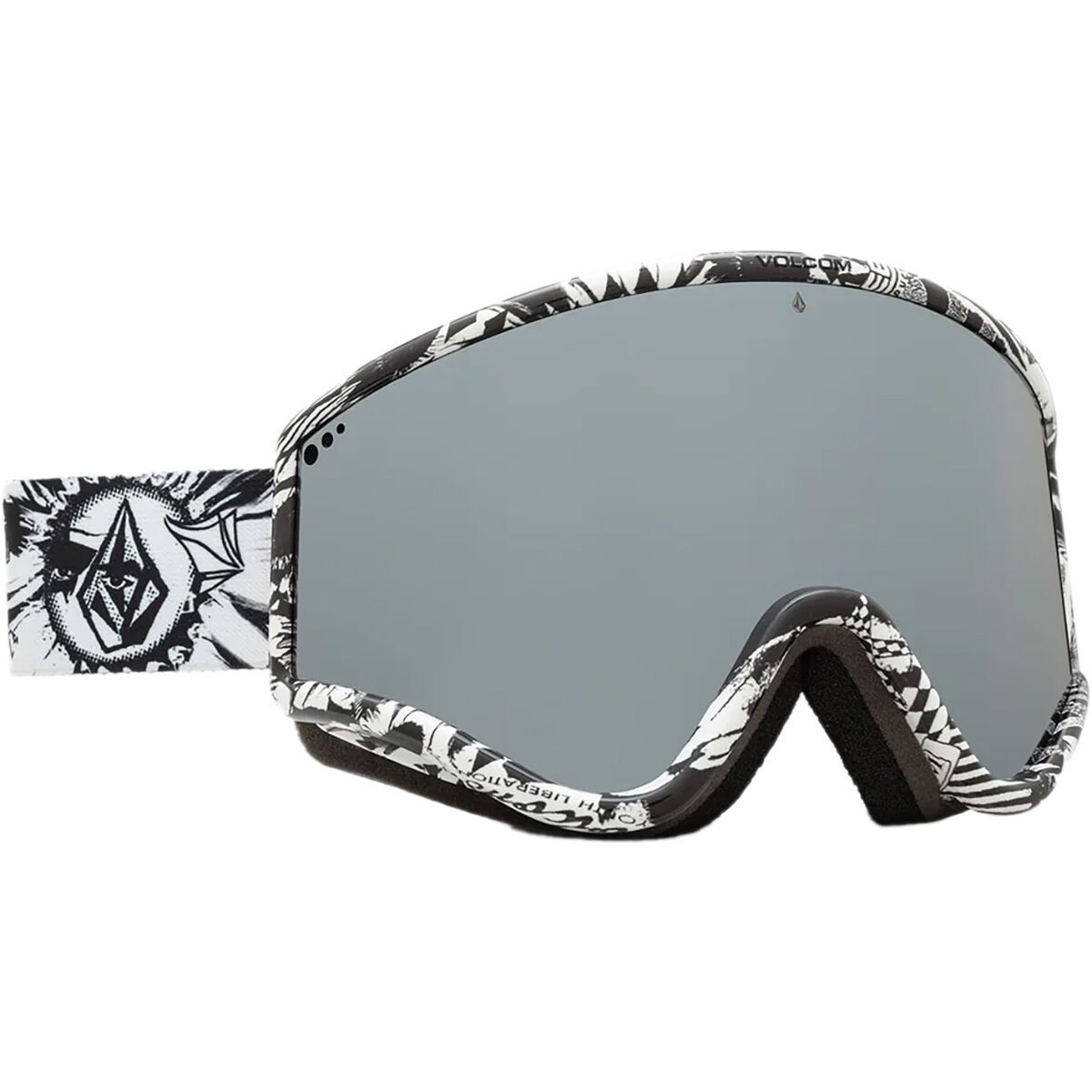 Volcom Yae Goggles Yae Red/Charamel/Bonus Lens/Red Chrome, One Size