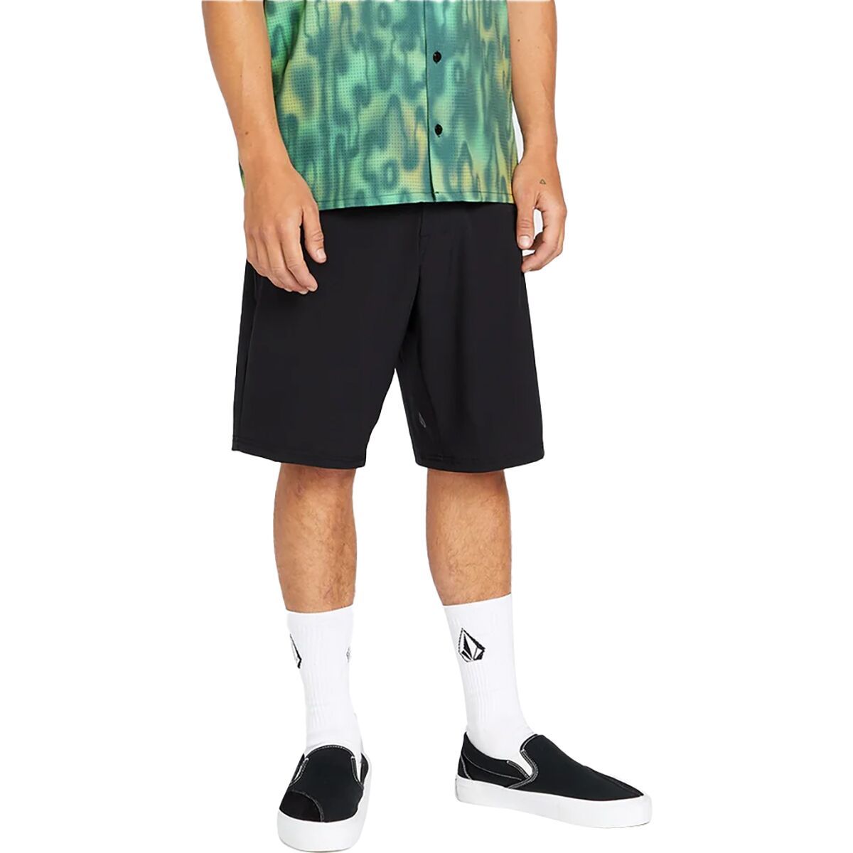 Image of Volcom Frickin Cross Shred 20 Short - Men's Black, 34