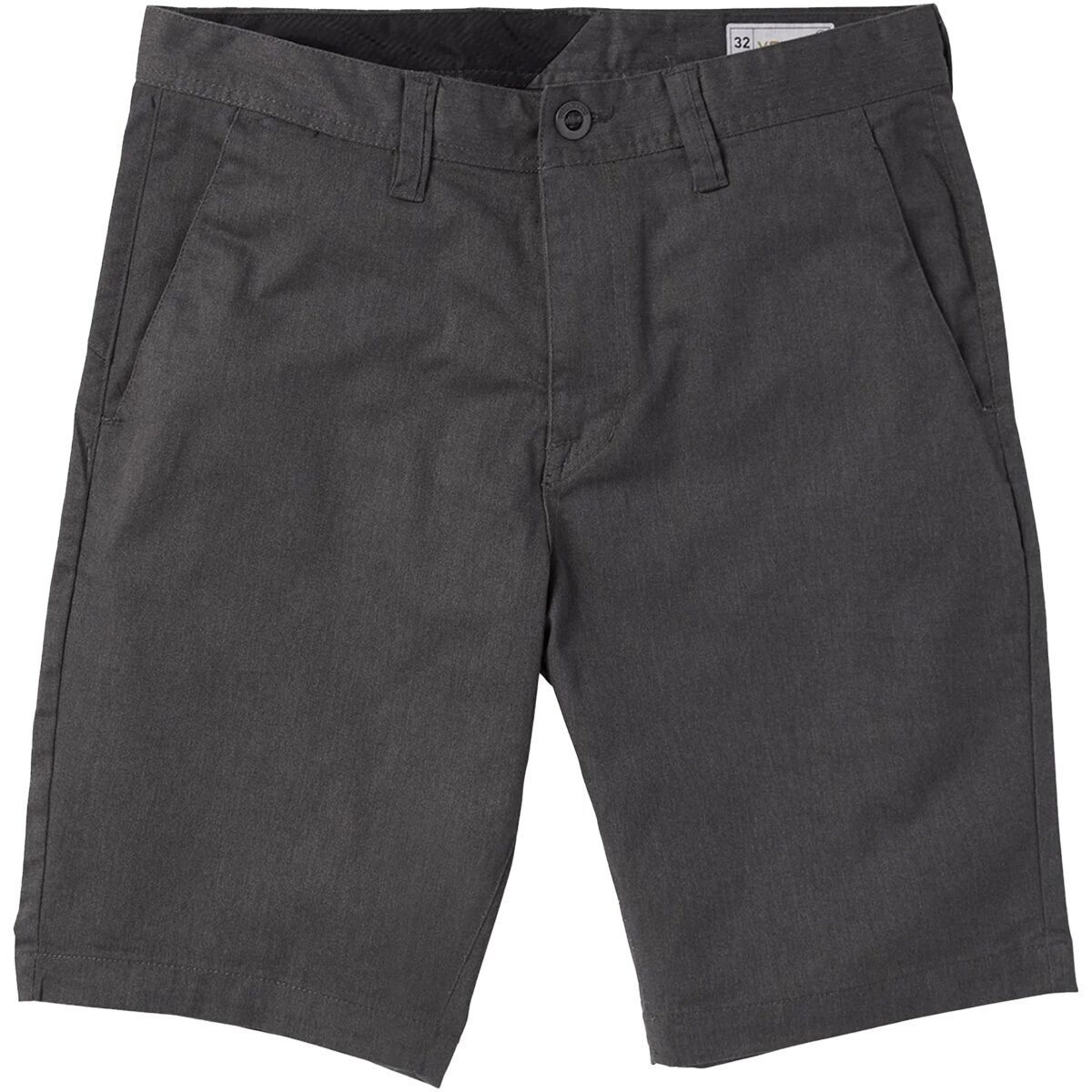 Volcom Frickin Modern Stretch 21 Short - Men's Charcoal Heather, 33