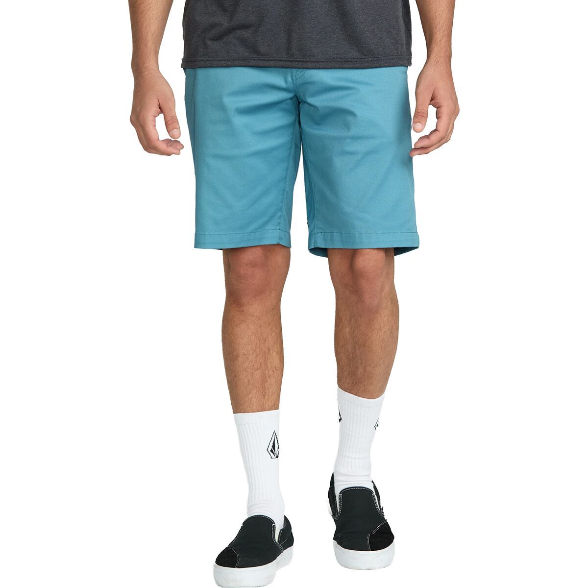 Image of Volcom Frickin Modern Stretch 21 Short - Men's Used Blue, 31