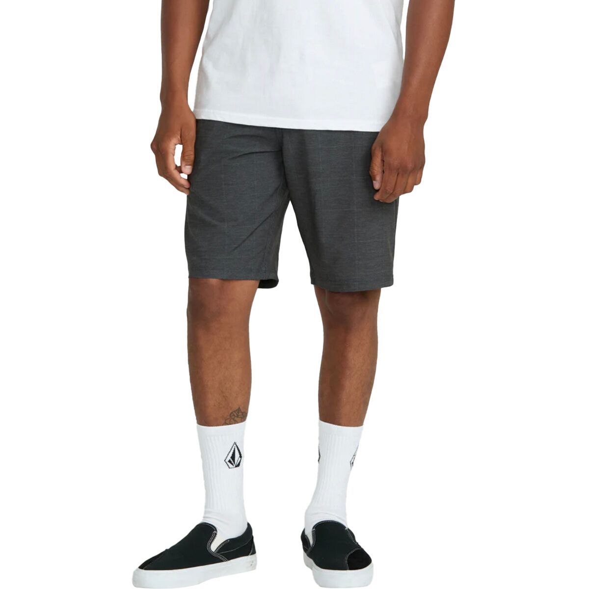 Image of Volcom Mix Frickin Cross Shred 20 Short - Men's Antique Black, 34