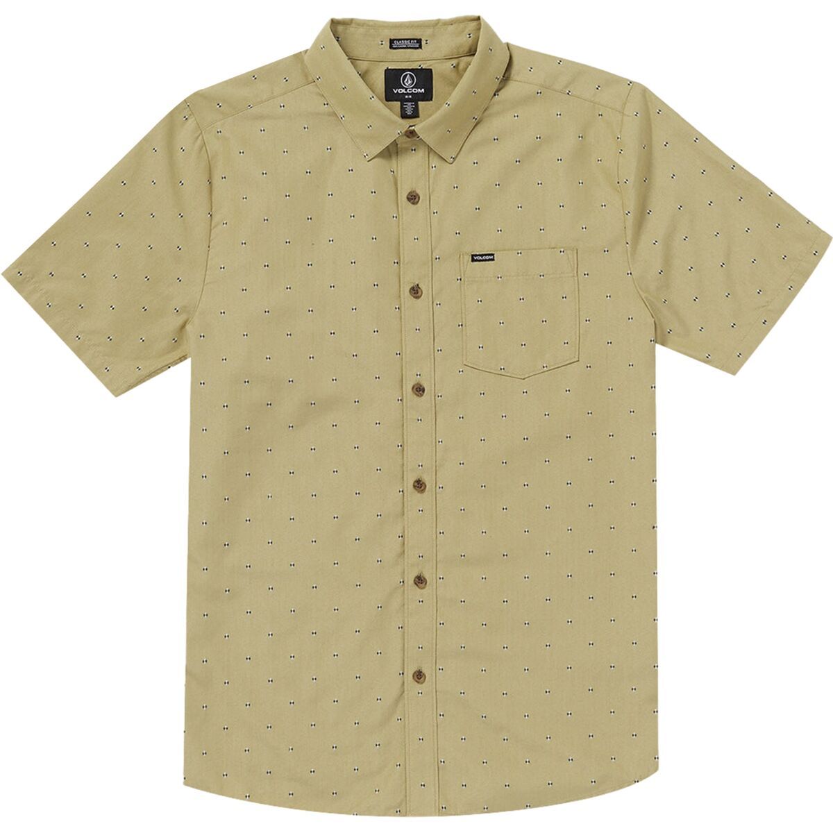 Volcom Stonemarcos Shirt - Men's Vintage Green, S