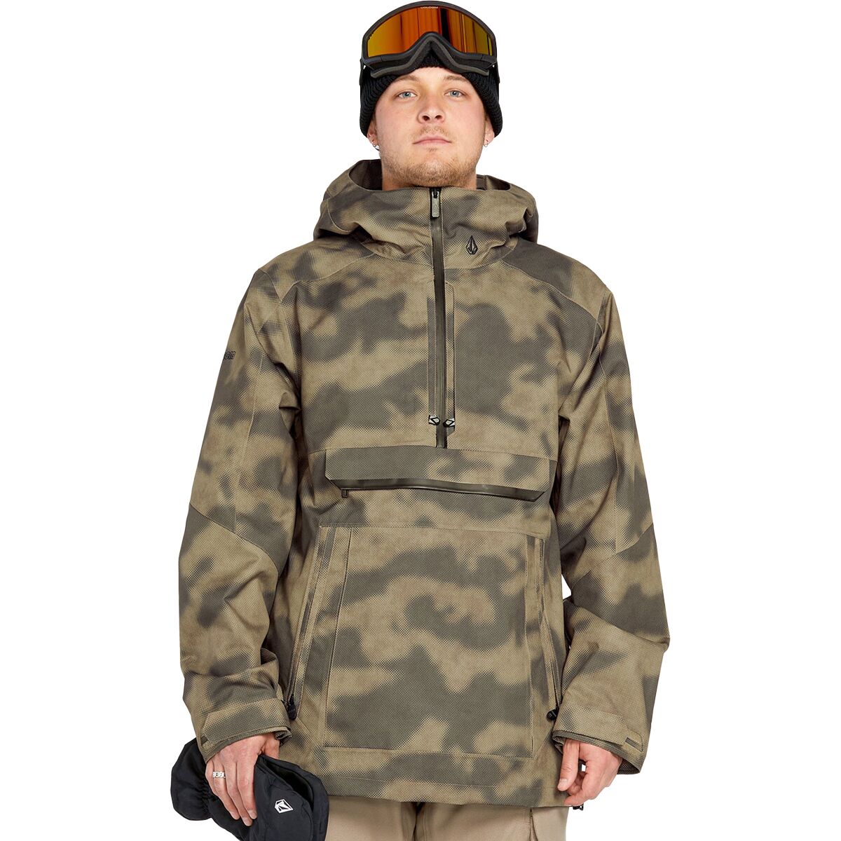 Image of Volcom Brighton Pullover Jacket - Men's Camouflage, S