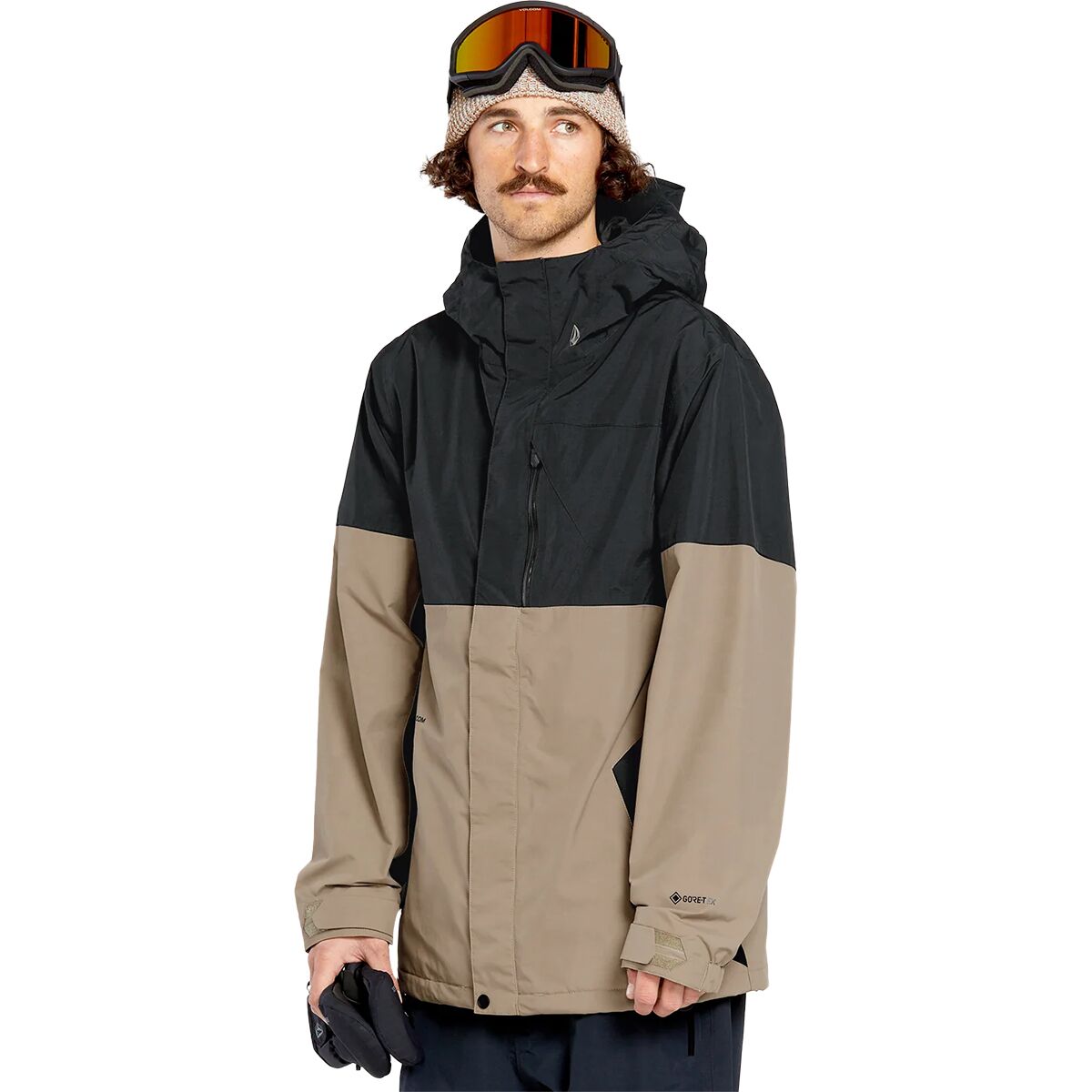 Image of Volcom L GORE-TEX Jacket - Men's Chestnut Brown, XL