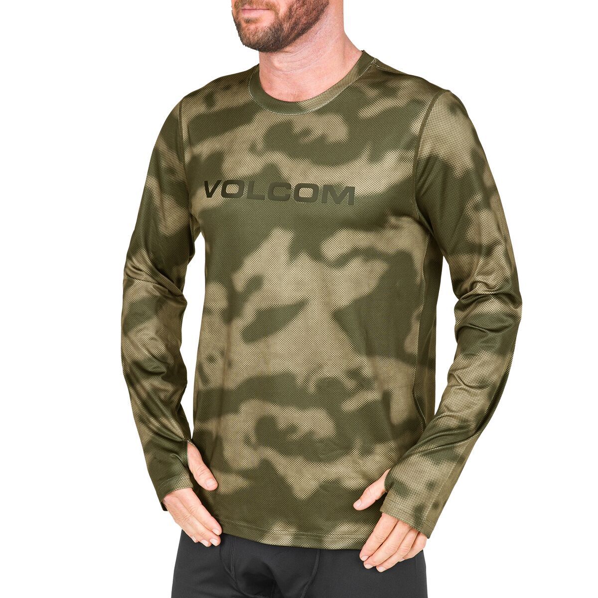 Volcom M V-Science Crew Top - Men's Camouflage, L