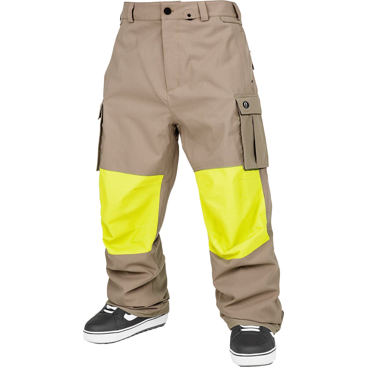 Image of Volcom Nwrk Baggy Pant - Men's Chestnut Brown, M