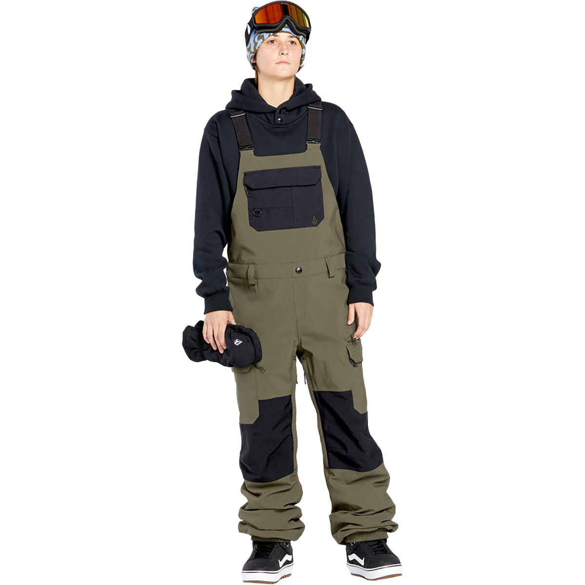 Volcom Volcom Creston 3D Stretch Bib Overall - Women's Ivy, XS