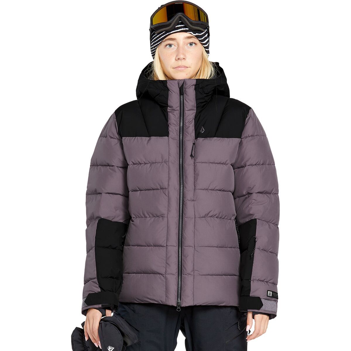 Image of Volcom Puffleup Jacket - Women's Dusty Lavender, XS