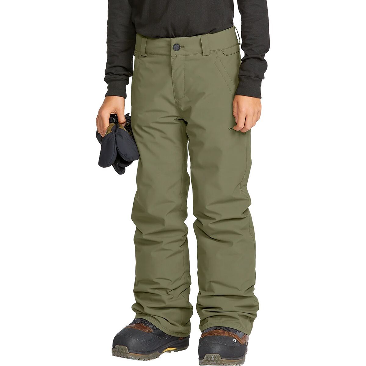 Volcom Freakin Chino Insulated Pant - Boys' Ivy, XS