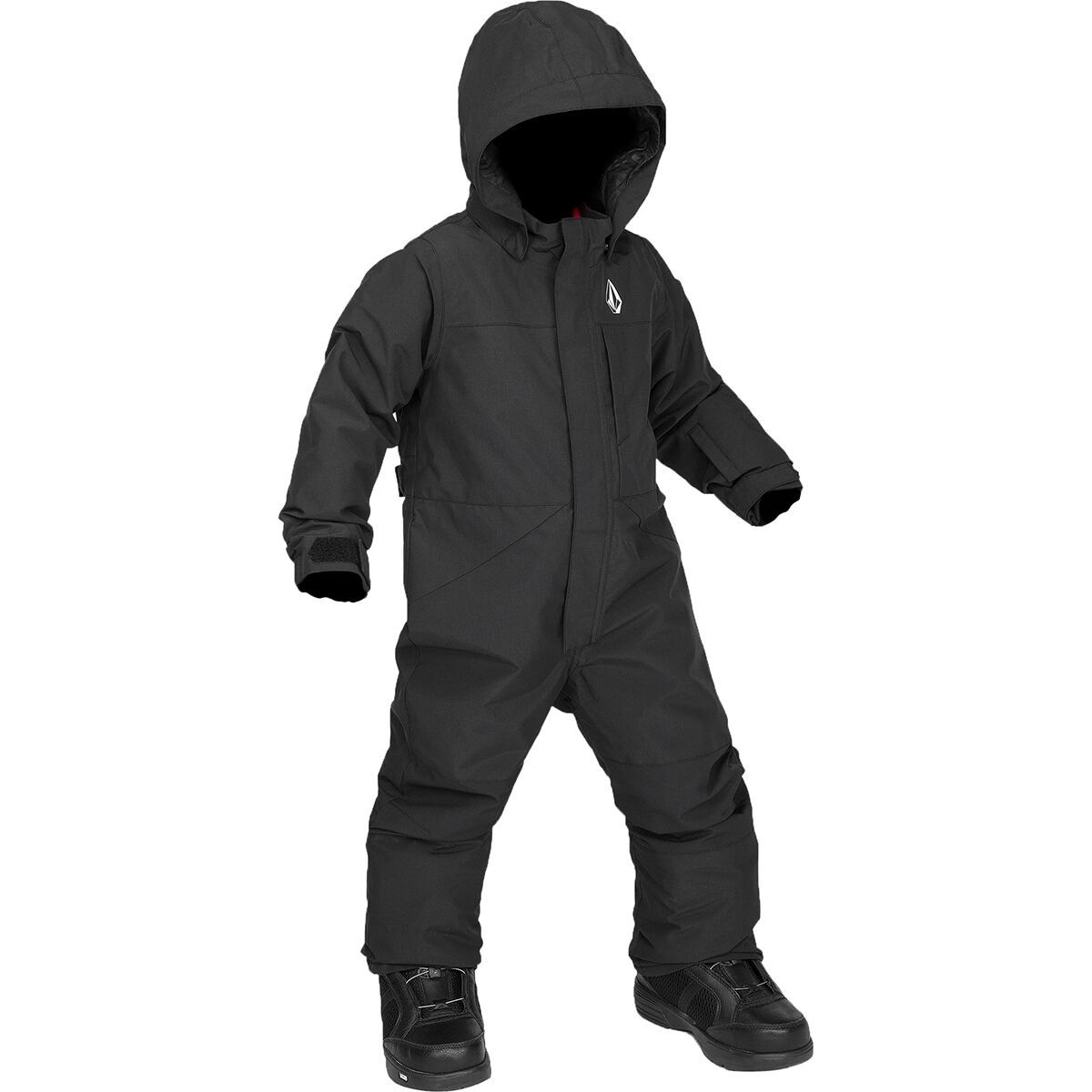 Volcom One-Piece Snowsuit - Toddler Boys' Black, 2T