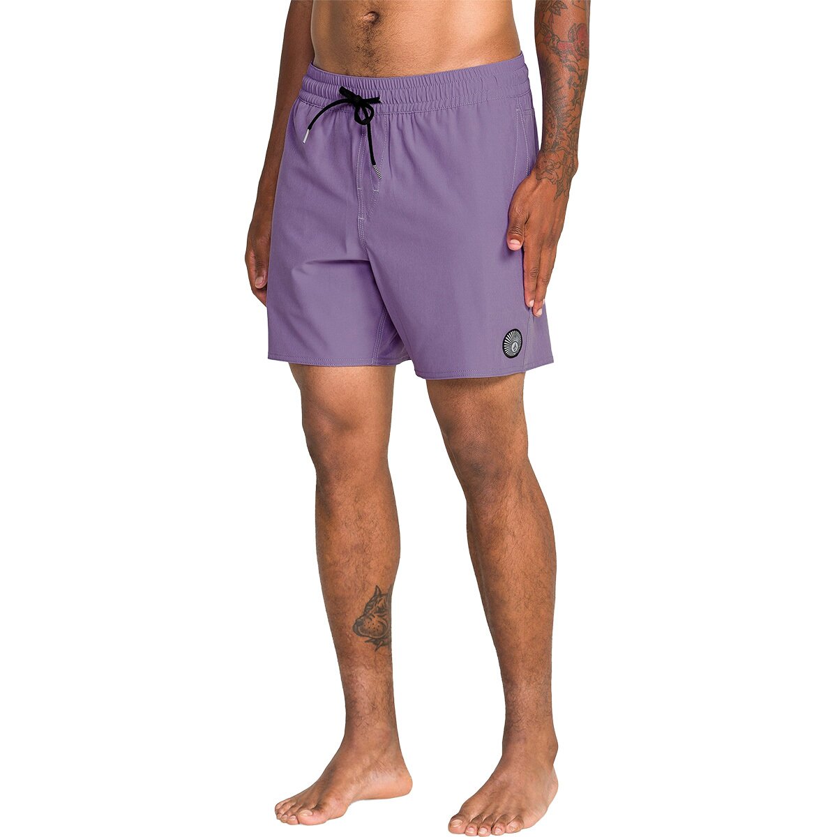 Image of Volcom Lido Solid 16 Trunk - Men's Violet, S