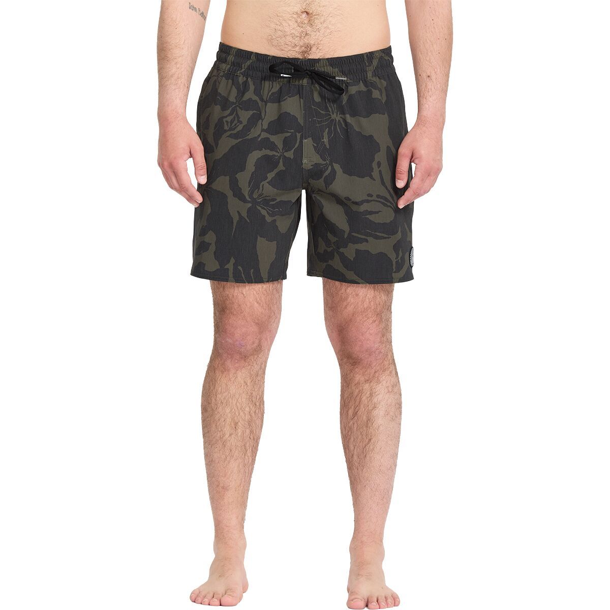 Image of Volcom Psyche Cotton 17in Swim Trunk - Men's Ivy, XXL