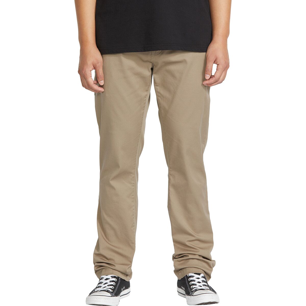 Image of Volcom Frickin Modern Stretch Pant - Men's Khaki, 32x30