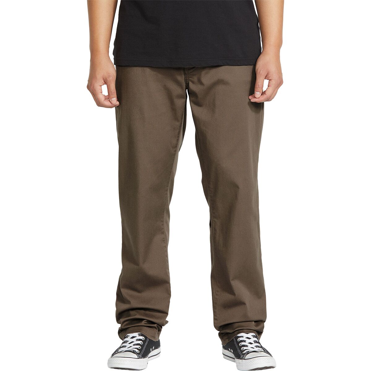 Image of Volcom Frickin Modern Stretch Pant - Men's Mushroom, 33