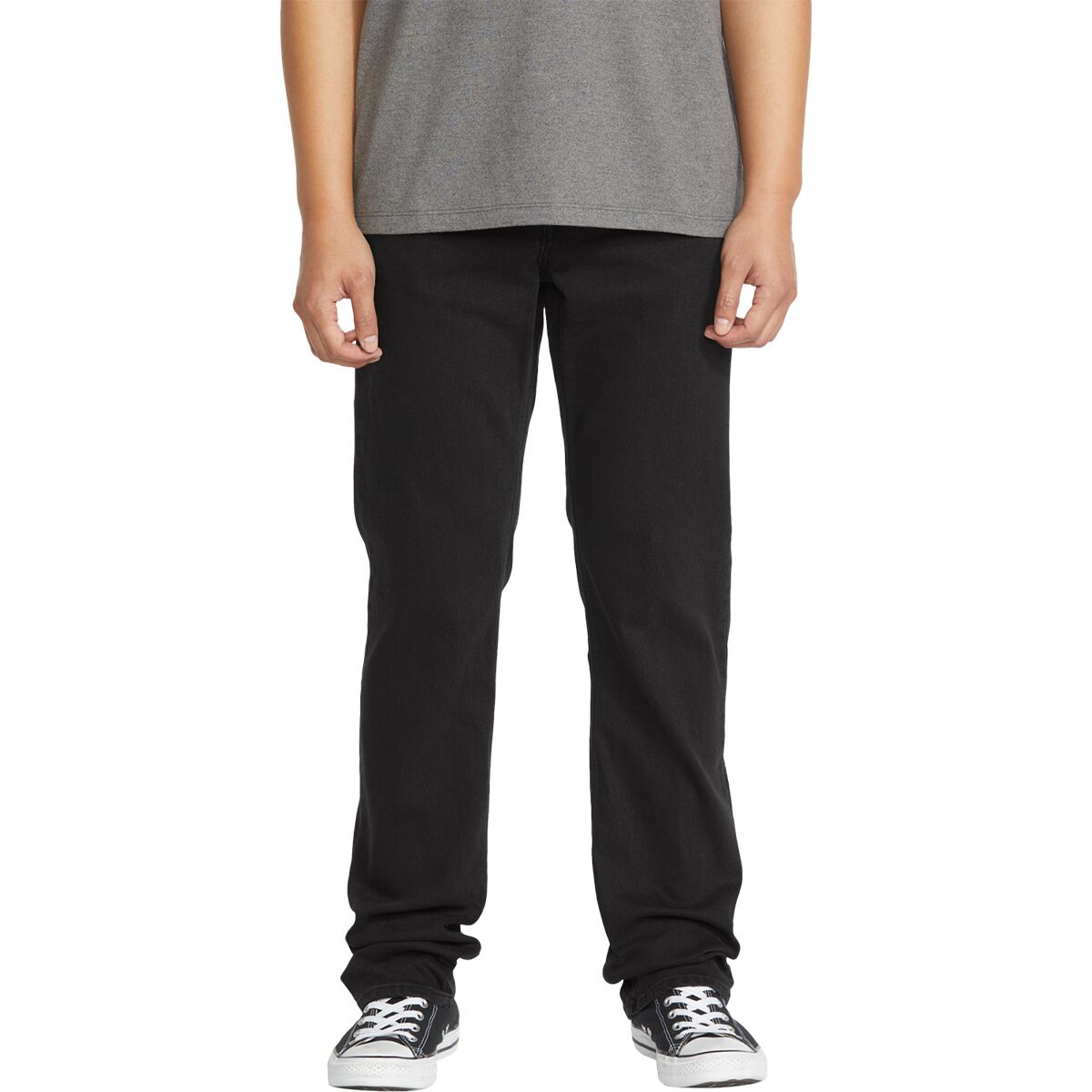 Image of Volcom Solver Denim Pant - Men's Black Out, 38x32
