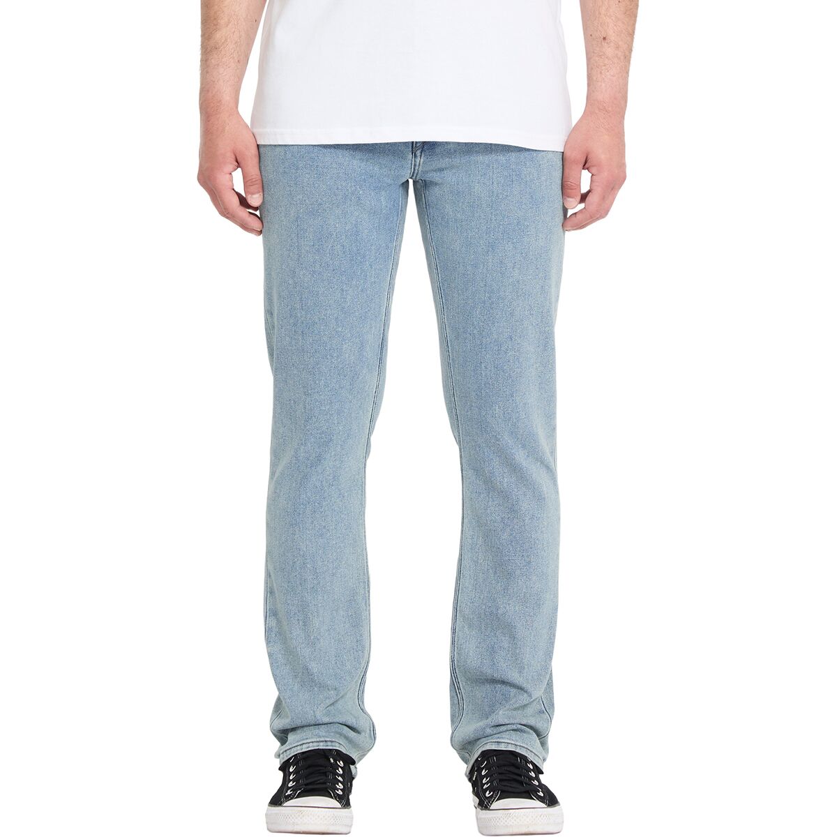 Image of Volcom Vorta Denim Pant - Men's Dust Bowl Indigo, 38x32