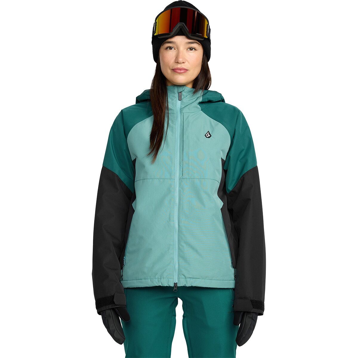 Image of Volcom Agate Insulated Jacket - Women's Arctic Blue, XS
