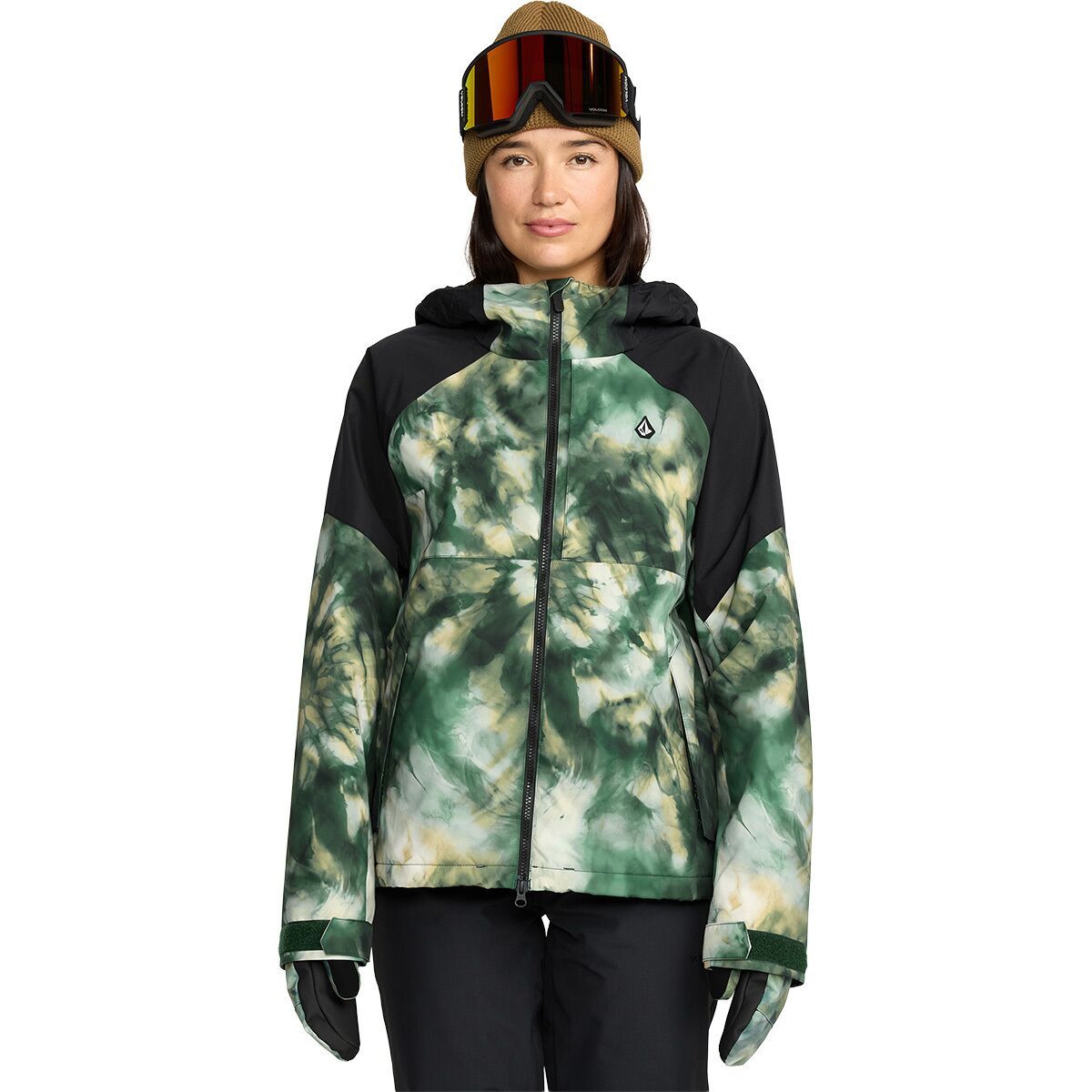 Image of Volcom Agate Insulated Jacket - Women's Green, XS