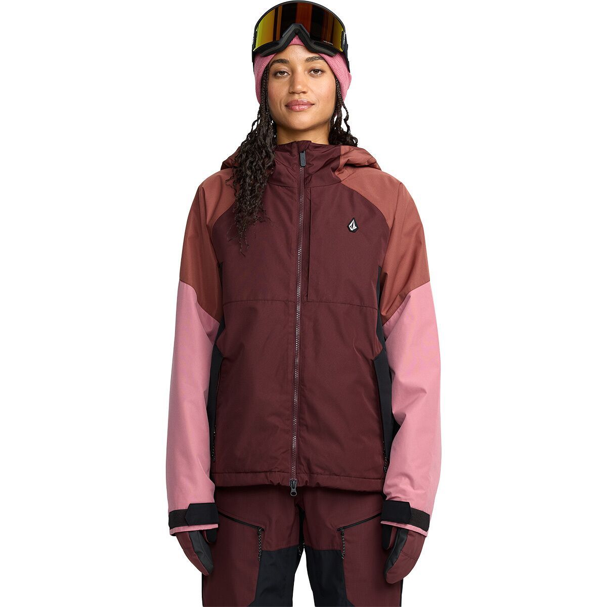 Image of Volcom Agate Insulated Jacket - Women's Oxblood, L