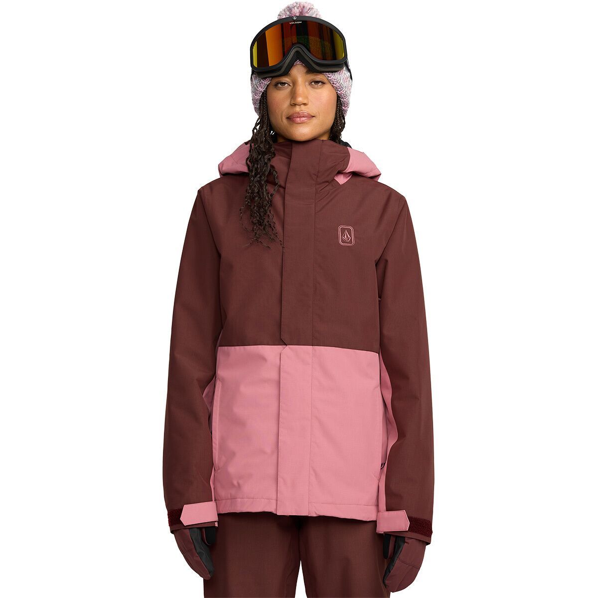 Image of Volcom Bolt Insulated Jacket - Women's Oxblood, L