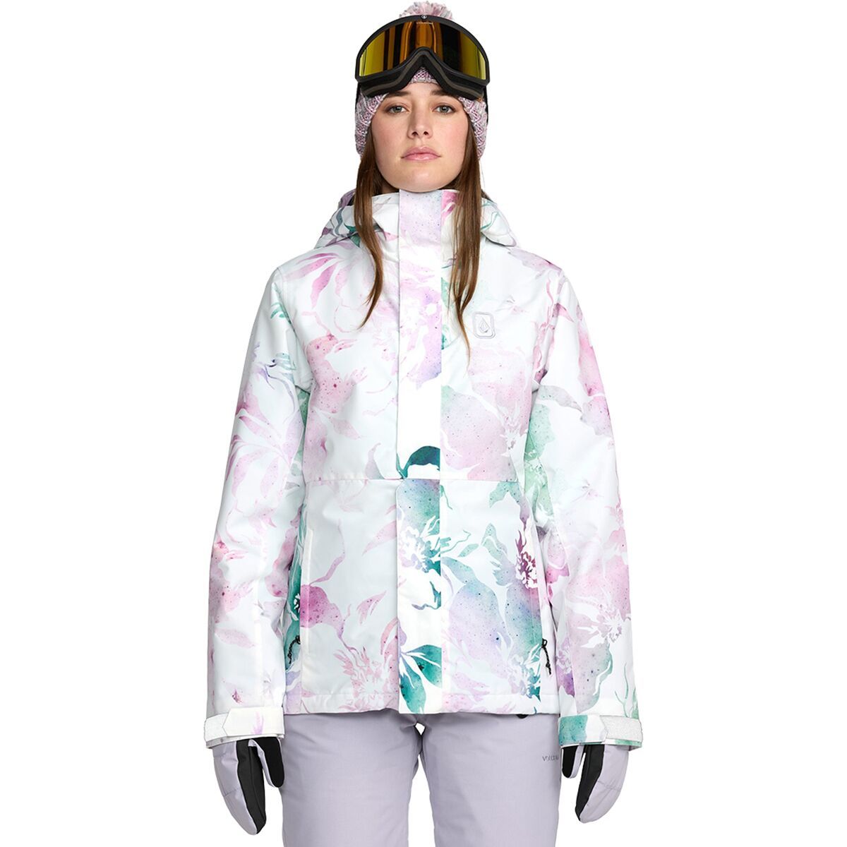 Image of Volcom Bolt Insulated Jacket - Women's White, M